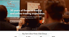 Desktop Screenshot of fxclub.com